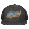 Flat Bill Six-Panel Trucker Cap Thumbnail
