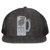 Flat Bill Six-Panel Trucker Cap Thumbnail