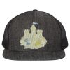 Flat Bill Six-Panel Trucker Cap Thumbnail