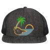 Flat Bill Six-Panel Trucker Cap Thumbnail