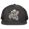 Flat Bill Six-Panel Trucker Cap Thumbnail