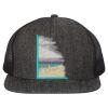 Flat Bill Six-Panel Trucker Cap Thumbnail