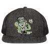 Flat Bill Six-Panel Trucker Cap Thumbnail
