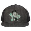 Flat Bill Six-Panel Trucker Cap Thumbnail