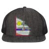 Flat Bill Six-Panel Trucker Cap Thumbnail