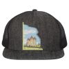Flat Bill Six-Panel Trucker Cap Thumbnail