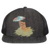 Flat Bill Six-Panel Trucker Cap Thumbnail