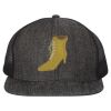 Flat Bill Six-Panel Trucker Cap Thumbnail