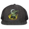 Flat Bill Six-Panel Trucker Cap Thumbnail