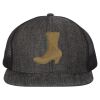Flat Bill Six-Panel Trucker Cap Thumbnail