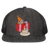 Flat Bill Six-Panel Trucker Cap Thumbnail