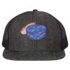 Flat Bill Six-Panel Trucker Cap Thumbnail