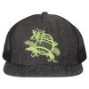 Flat Bill Six-Panel Trucker Cap Thumbnail