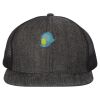 Flat Bill Six-Panel Trucker Cap Thumbnail