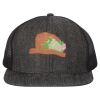 Flat Bill Six-Panel Trucker Cap Thumbnail