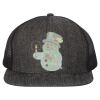 Flat Bill Six-Panel Trucker Cap Thumbnail