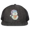 Flat Bill Six-Panel Trucker Cap Thumbnail