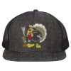 Flat Bill Six-Panel Trucker Cap Thumbnail