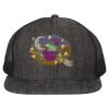 Flat Bill Six-Panel Trucker Cap Thumbnail