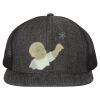 Flat Bill Six-Panel Trucker Cap Thumbnail