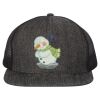 Flat Bill Six-Panel Trucker Cap Thumbnail