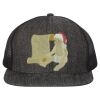 Flat Bill Six-Panel Trucker Cap Thumbnail