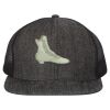 Flat Bill Six-Panel Trucker Cap Thumbnail