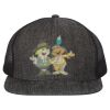 Flat Bill Six-Panel Trucker Cap Thumbnail