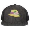 Flat Bill Six-Panel Trucker Cap Thumbnail