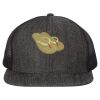 Flat Bill Six-Panel Trucker Cap Thumbnail