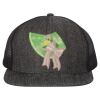 Flat Bill Six-Panel Trucker Cap Thumbnail