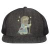 Flat Bill Six-Panel Trucker Cap Thumbnail