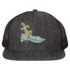 Flat Bill Six-Panel Trucker Cap Thumbnail