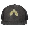 Flat Bill Six-Panel Trucker Cap Thumbnail