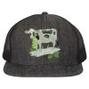 Flat Bill Six-Panel Trucker Cap Thumbnail