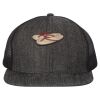Flat Bill Six-Panel Trucker Cap Thumbnail