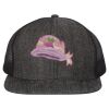 Flat Bill Six-Panel Trucker Cap Thumbnail