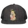 Flat Bill Six-Panel Trucker Cap Thumbnail