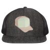 Flat Bill Six-Panel Trucker Cap Thumbnail