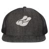 Flat Bill Six-Panel Trucker Cap Thumbnail