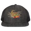 Flat Bill Six-Panel Trucker Cap Thumbnail