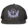 Flat Bill Six-Panel Trucker Cap Thumbnail