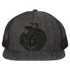 Flat Bill Six-Panel Trucker Cap Thumbnail