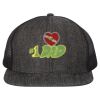 Flat Bill Six-Panel Trucker Cap Thumbnail