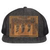 Flat Bill Six-Panel Trucker Cap Thumbnail