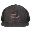 Flat Bill Six-Panel Trucker Cap Thumbnail