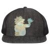 Flat Bill Six-Panel Trucker Cap Thumbnail