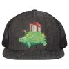 Flat Bill Six-Panel Trucker Cap Thumbnail