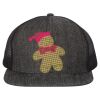 Flat Bill Six-Panel Trucker Cap Thumbnail