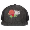 Flat Bill Six-Panel Trucker Cap Thumbnail